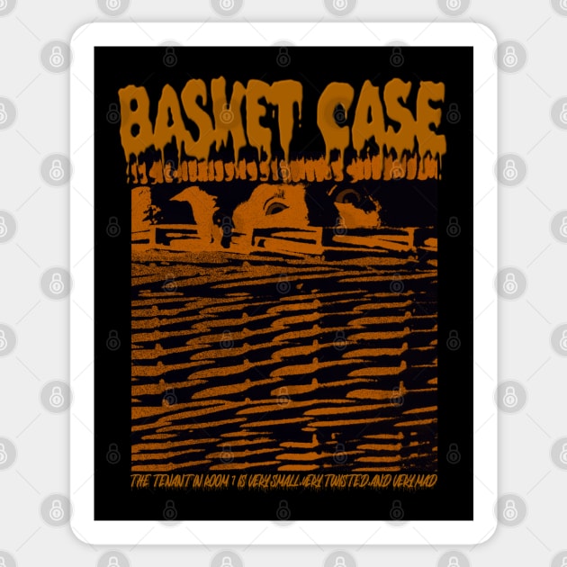 Basket Case (Version 2) Sticker by The Dark Vestiary